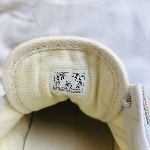 Vans Old Skool White & Sky Blue - Picture 4 of 4